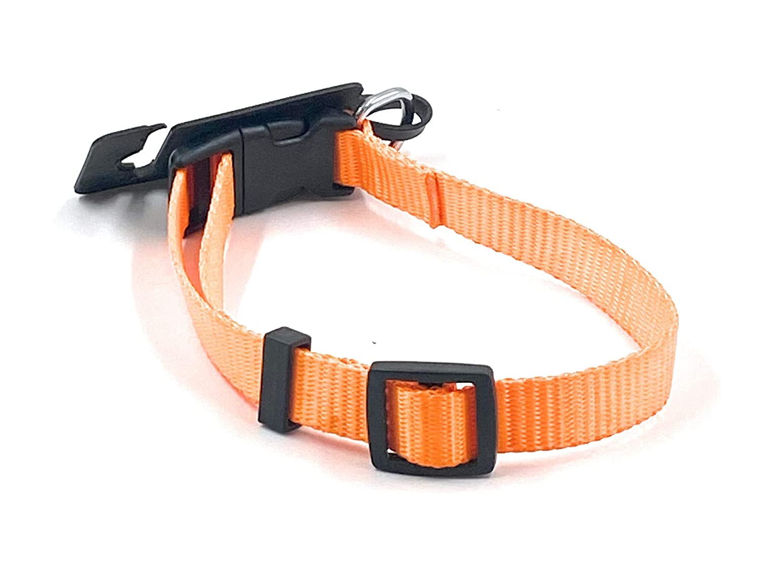 Gorilla pets Dog Collar Orange Color with Lock Button