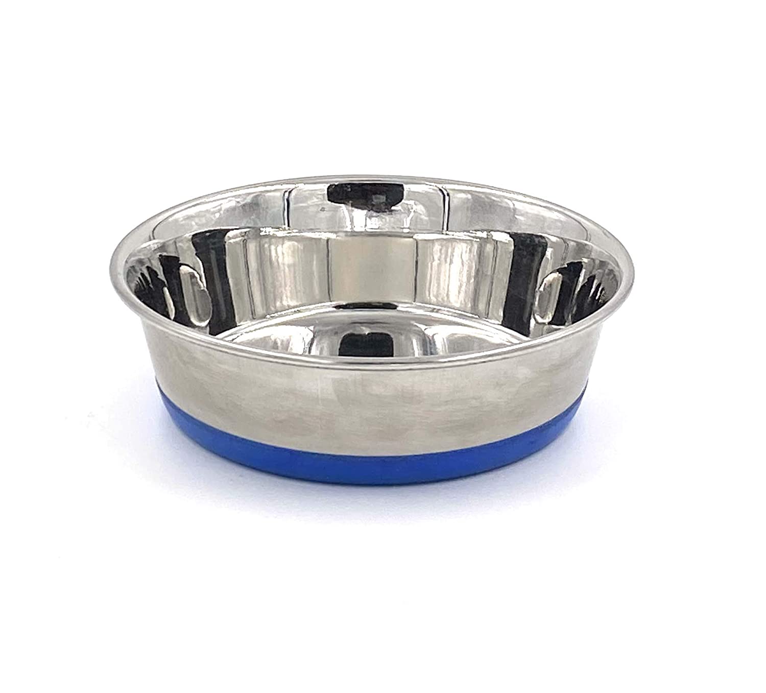 Gorilla Pets Stainless Steel Dog Feeding Bowl Large (Blue Color)